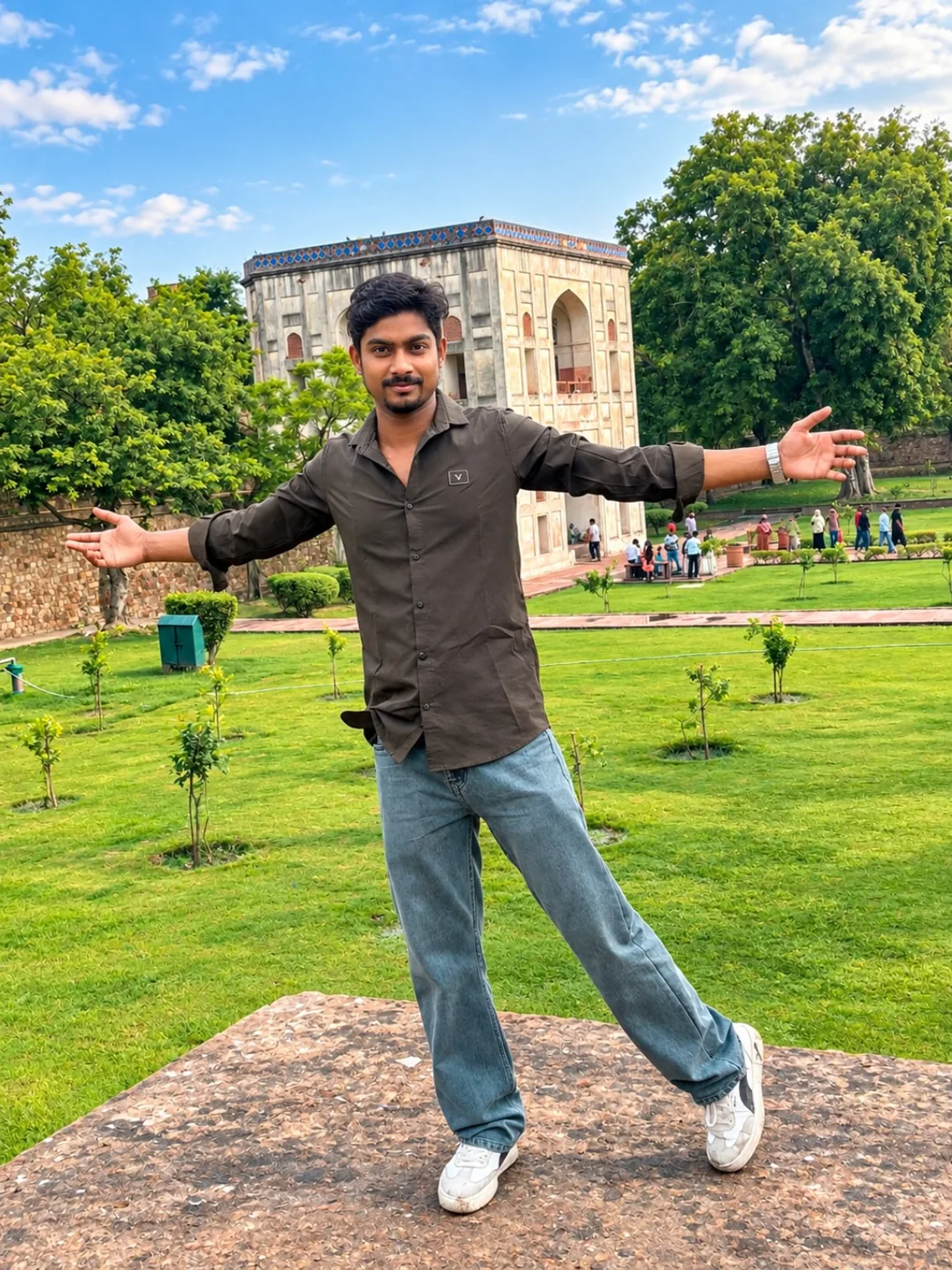 Hasnain Raja outdoors
